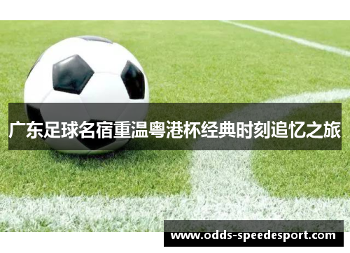 广东足球名宿重温粤港杯经典时刻追忆之旅